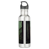 Beauful Forest Path Digital Artwork Waterfles (Achterkant)