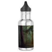 Beauful Forest Path Digital Artwork Waterfles (Links)