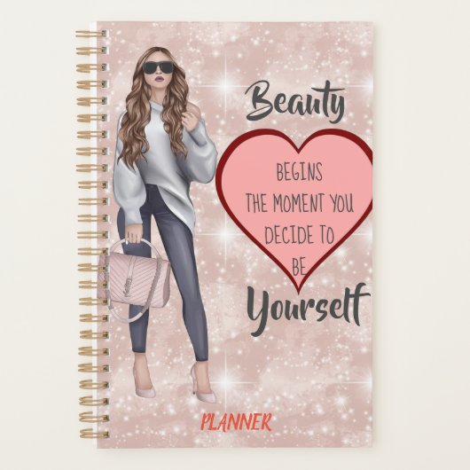 Beauful Girl Planner (Voorkant)