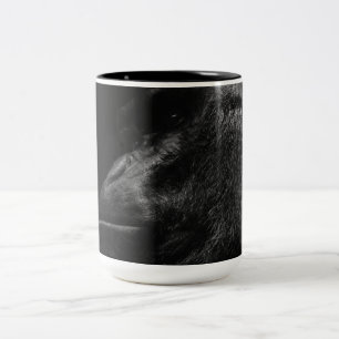 Beauful Gorilla Primaat Tweekleurige Koffiemok