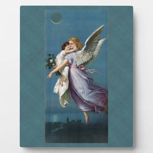 Beauful Guardian Angel Plaque Fotoplaat (Voorkant)