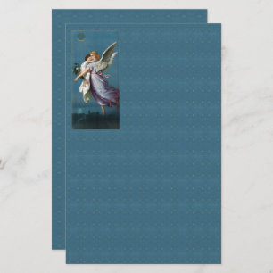 Beauful Guardian Angel Stationery Briefpapier
