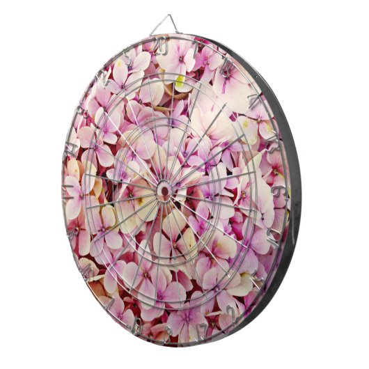 Beauful Hydrangea Flowers Dartbord (Voorkant Rechts)