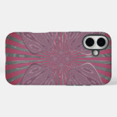 Beauful Kenyan Paars Shade Zebra Safari Print Case-Mate iPhone Case (Achterkant (horizontaal))