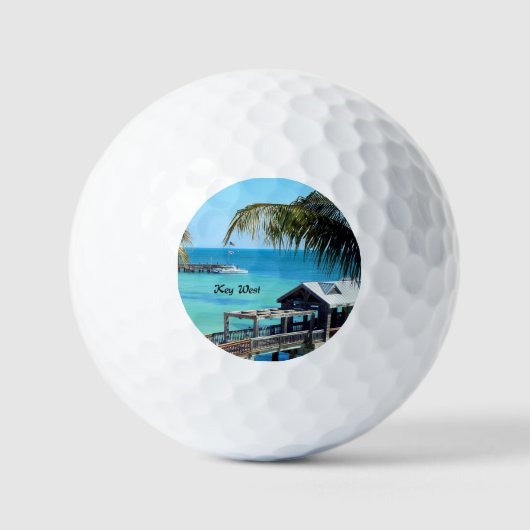 Beauful Key West, Florida, Golfballen (Voorkant)