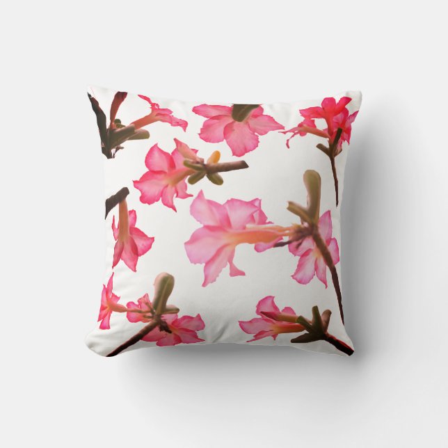 Beauful Kudu Lily Flowers Sierkussen Cushion (Voorkant)