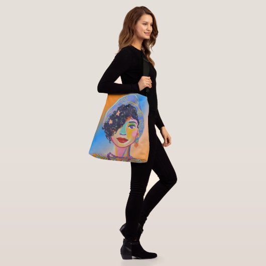 Beauful Kwanzaa Woman Crossbody Tas (Op model)