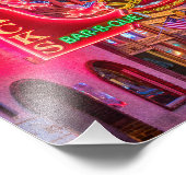 Beauful Lower Downtown Nashville Tennessee Foto Afdruk (Hoek)