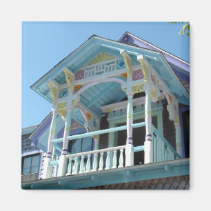 Beauful Marthas Vineyard Victoriaans House Magnet Magneet