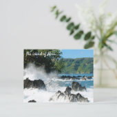 Beauful Maui Coastline Briefkaart (Staand voorkant)