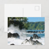 Beauful Maui Coastline Briefkaart (Voorkant / Achterkant)