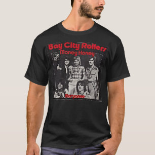 Beauful Model Band Bay City Rollers Music Rock T-shirt