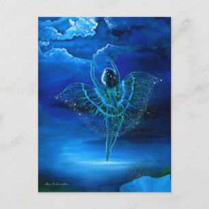 Beauful Moondance Fairy Briefkaart