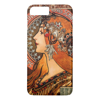 Beauful Mucha Boho Woman iPhone 8 Plus / 7 Plus Hoesje
