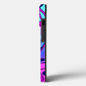 Beauful Music Musical Pattern Pink Paars Aqua Case-Mate iPhone Case (Achterkant / Links)