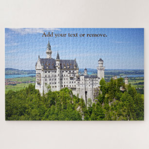 Beauful Neuschwanstein Castle, Beieren, Duitsland; Legpuzzel