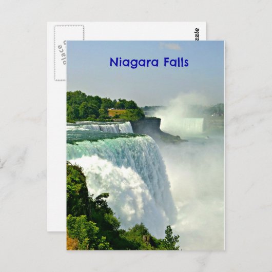Beauful Niagara Herfsten New York Briefkaart (Voorkant / Achterkant)