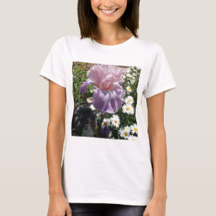 Beauful Paars Iris Flower floral Photo T-shirt