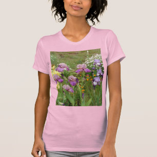 Beauful Paars Iris Flower floral Photo T-shirt