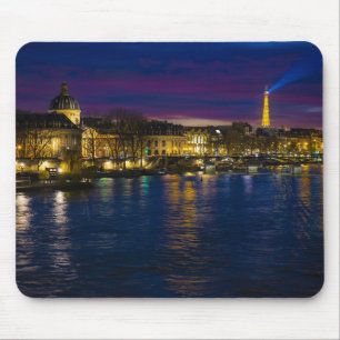 Beauful Paris Frankrijk Evening Skyline Muismat