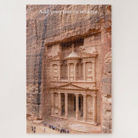 Beauful Petra Temple, Jordanië, Legpuzzel (Verticaal)