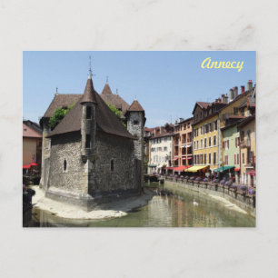 Beauful Picturesque Historic Annecy, Frankrijk Briefkaart