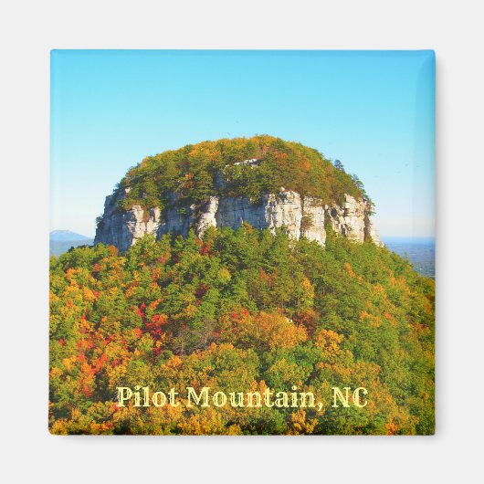 Beauful Pilot Mountain State Park Magneet (Voorkant)