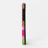 Beauful Pink Green Chevron Glitter Bling Elegant Case-Mate iPhone Case (Achterkant/links)