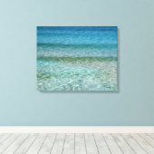 Beauful Sandy Beach Canvas Afdruk (Insitu (Houten vloer))