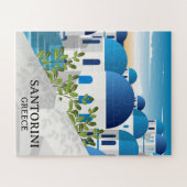 Beauful Santorini Griekenland Legpuzzel (Horizontaal)