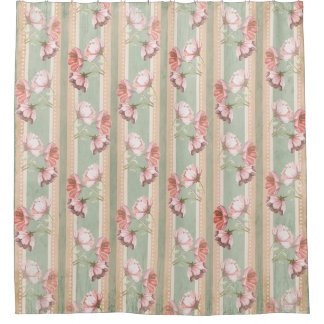 Beauful Shabby Chic Country Douchegordijn
