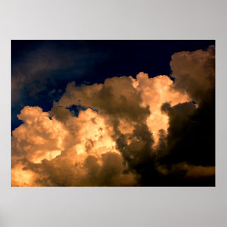 Beauful Storm Cloud Natuur Sky Poster