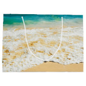 Beauful Summer Beach Sunset Foto Groot Cadeauzakje (Achterkant)