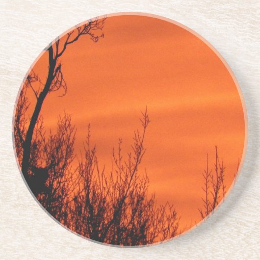 Beauful Sunrise Afbeelding Zandsteen Onderzetter (Voorkant)