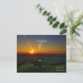 Beauful Sunset Briefkaart uit Engeland (Staand voorkant)
