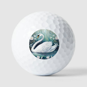 Beauful Swan Golfballen