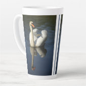 Beauful Swan Latte Mok (Linkerhoek)