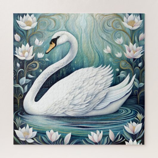 Beauful Swan Legpuzzel (Verticaal)