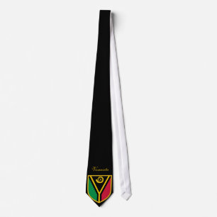 Beauful Vanuatu-vlag Stropdas