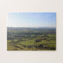 Beauful Wales Hill Uitzicht Landscape Welsh Horizo