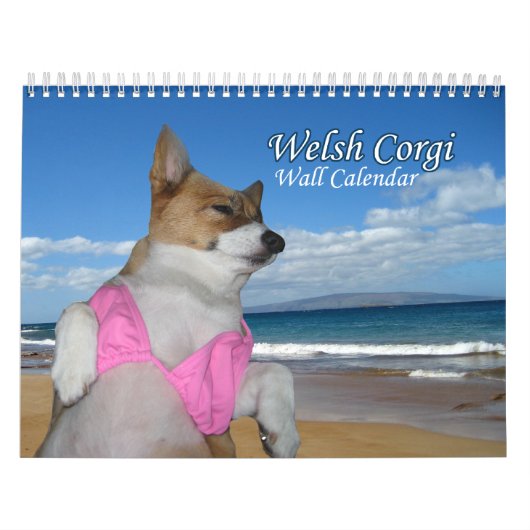 Beauful Welsh Corgi Calendar Kalender (Hoes)