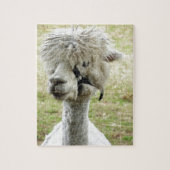 Beauful White Llama Legpuzzel (Verticaal)