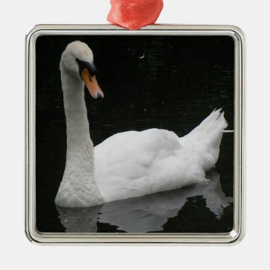 Beauful White Swan Ornament (Voorkant)