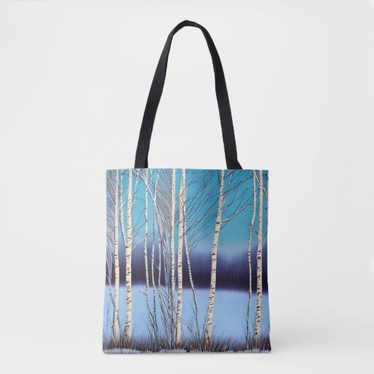 Beauful Winter Birch Draagtas (Voorkant)