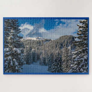 Beauful Winter Scene Puzzle Legpuzzel