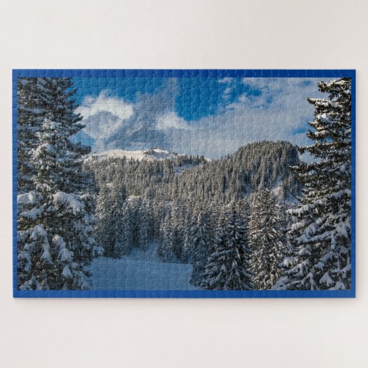 Beauful Winter Scene Puzzle Legpuzzel (Horizontaal)