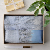 Beauful Winter Snow Forest Scene Tissuepapier (Geschenk)