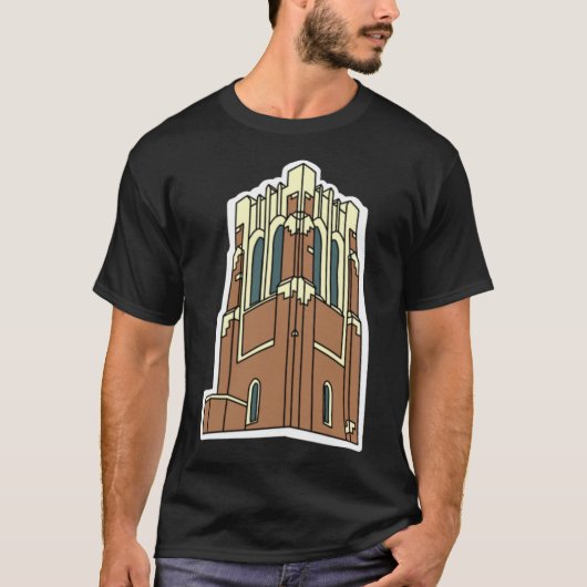 Beaumont Tower MSU T-shirt (Voorkant)