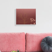Beauté asiatique toile encadrée (Insitu(Salon))