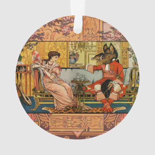 Beauté Beast Classic Fairy Tale Caractères (dos)